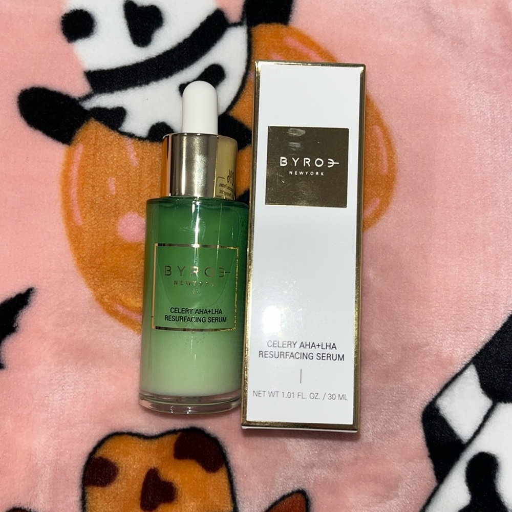 Byroe Celery AHA + LHA Resurfacing Serum - 30ml